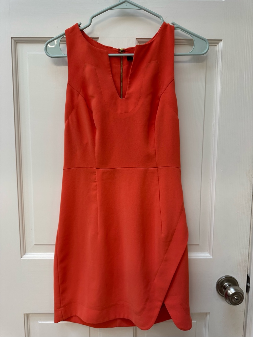 Ark & Co Orange Sleeveless Mini Dress